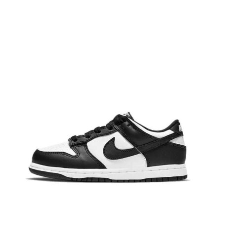 Little Kids Nike Dunk Low Retro Panda White/Black-White (Cw1588 100)