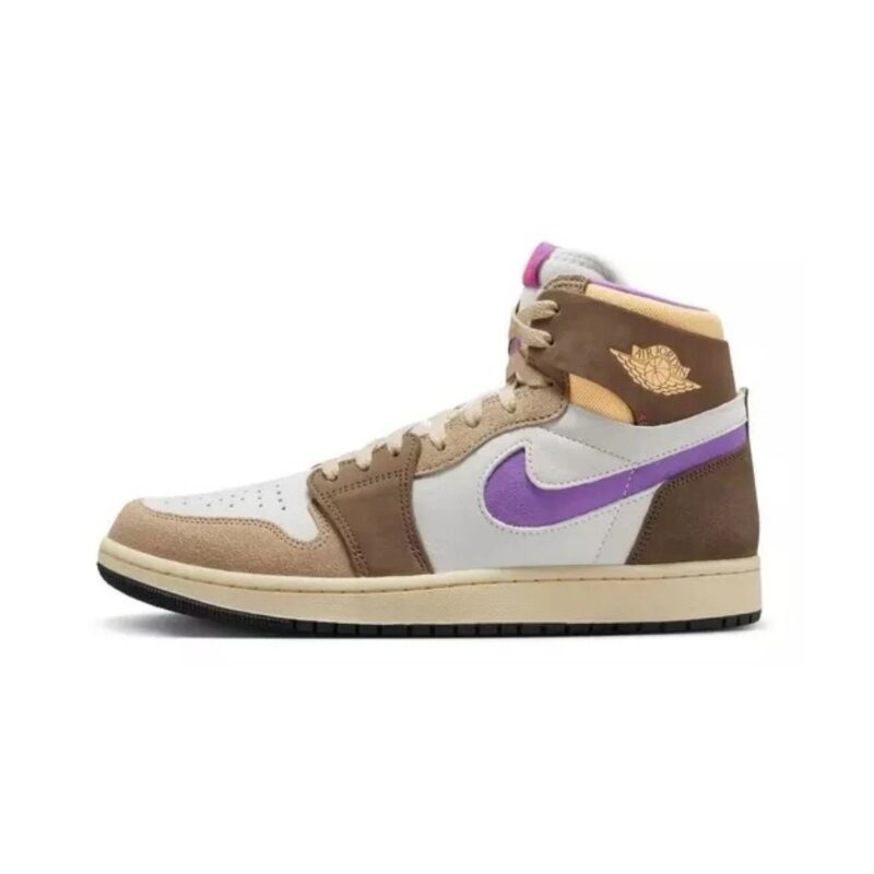 Mens Jordan 1 High Zoom Air Cmft 2 Palomino/Melon/Wild Berry (Dv1307 205)