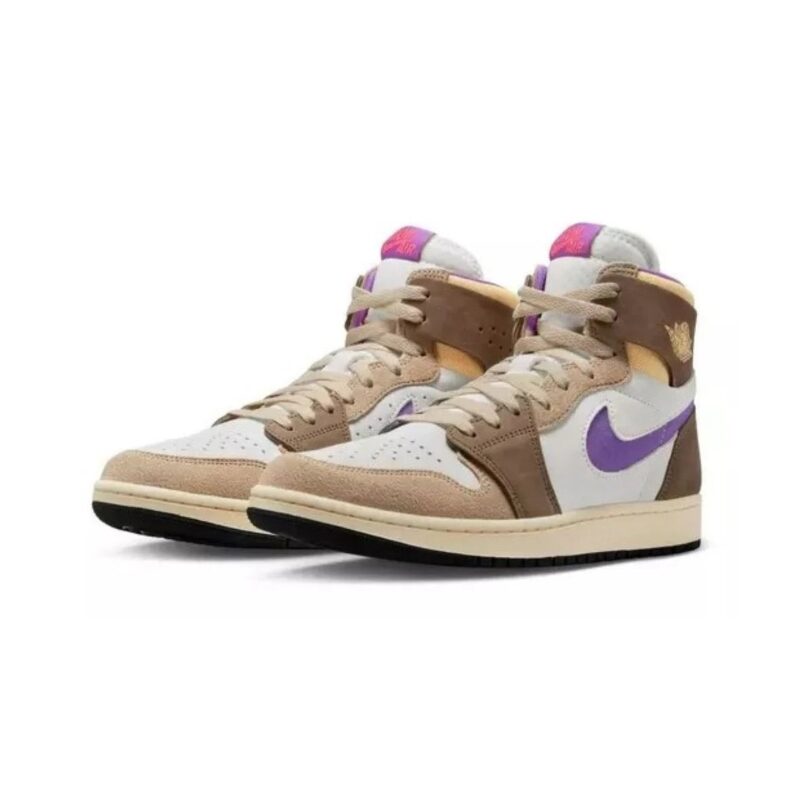 Mens Jordan 1 High Zoom Air Cmft 2 Palomino/Melon/Wild Berry (Dv1307 205)