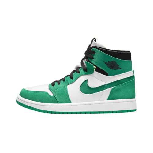 Mens Jordan 1 High Zoom Air Cmft Stadium Green/Black-White (Ct0978 300)