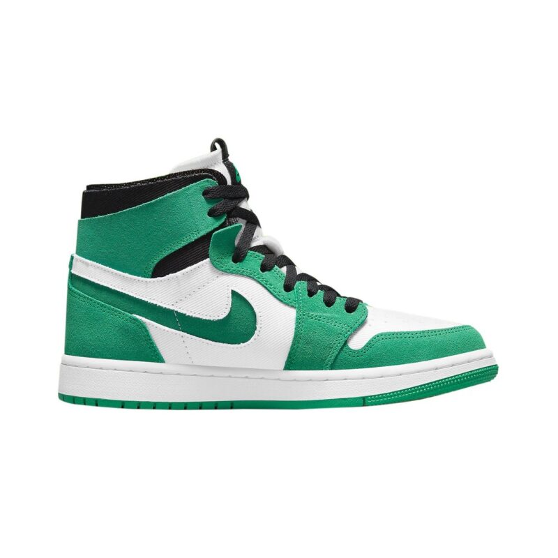 Mens Jordan 1 High Zoom Air Cmft Stadium Green/Black-White (Ct0978 300)