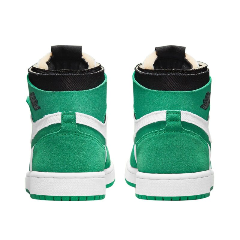 Mens Jordan 1 High Zoom Air Cmft Stadium Green/Black-White (Ct0978 300)