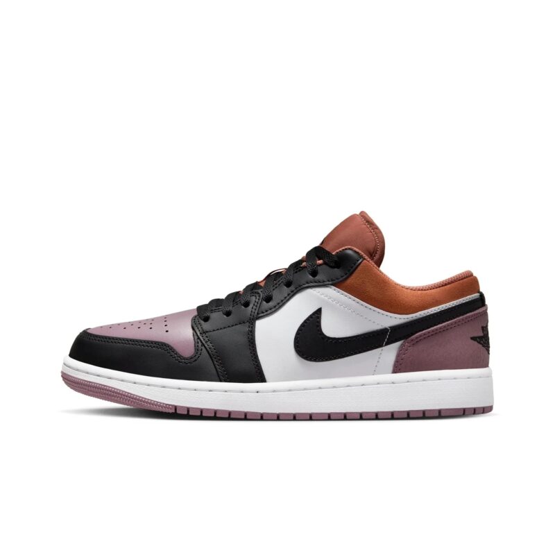 Mens Jordan 1 Low Se Sky J Mauve White/Black-Sky J Orange (Fb9907 102)