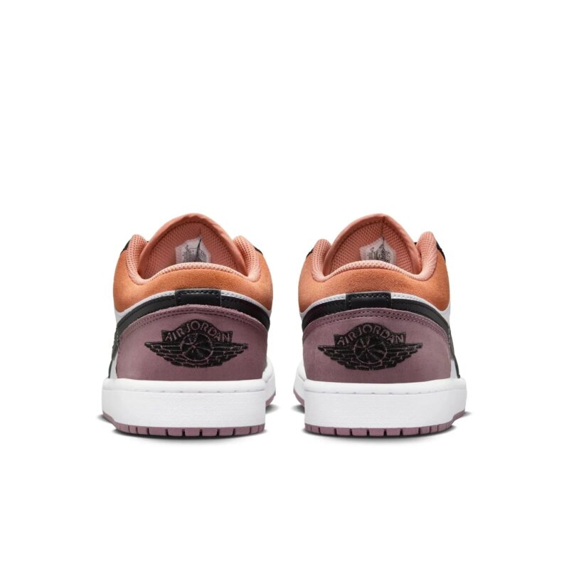 Mens Jordan 1 Low Se Sky J Mauve White/Black-Sky J Orange (Fb9907 102)