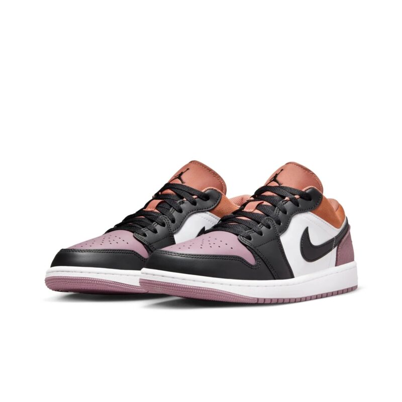 Mens Jordan 1 Low Se Sky J Mauve White/Black-Sky J Orange (Fb9907 102)