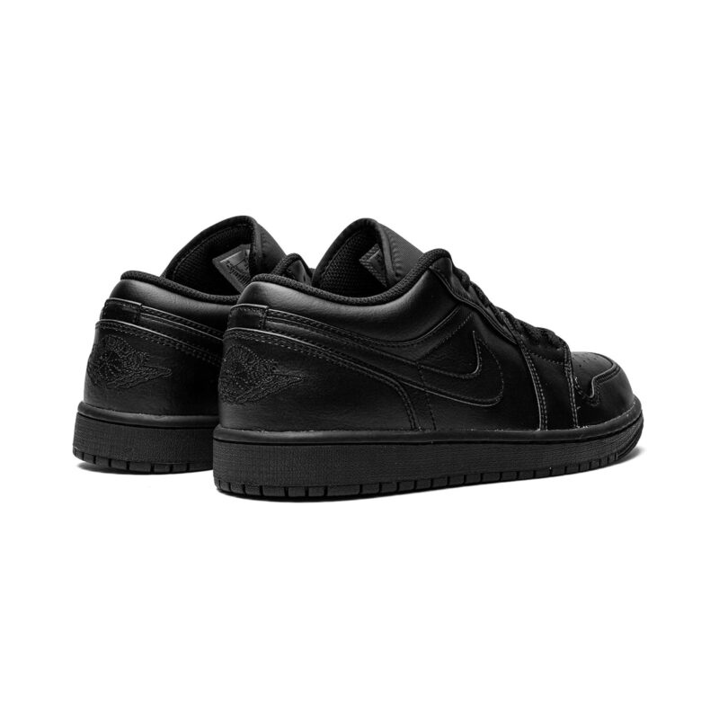 Mens Jordan 1 Low Triple Black Black/Black-Black (553558 093)