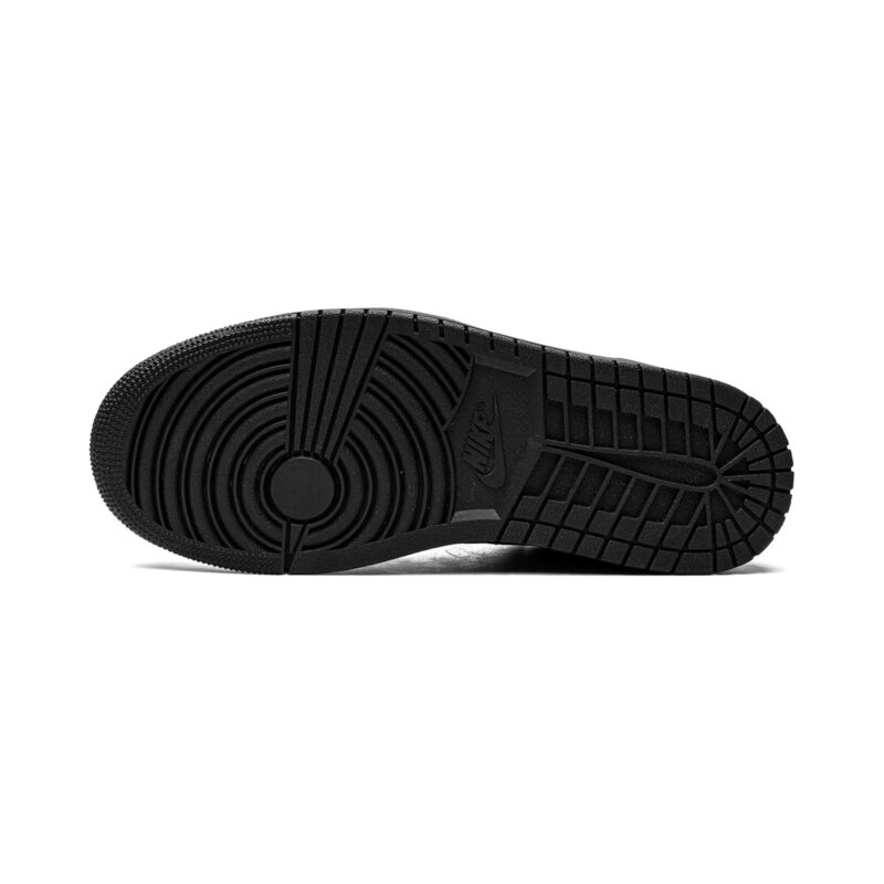 Mens Jordan 1 Low Triple Black Black/Black-Black (553558 093)