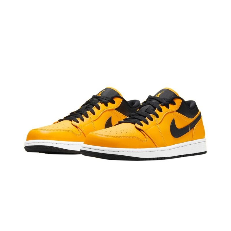 Mens Jordan 1 Low University Gold University Gold/Black-White (553558 700)