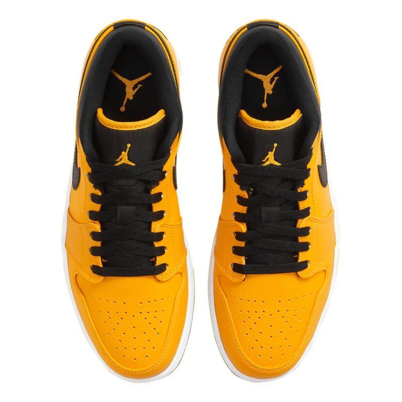 Mens Jordan 1 Low University Gold University Gold/Black-White (553558 700)