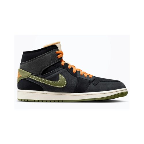 Mens Jordan 1 Mid Se Craft Anthracite/Sky J Lt Olive (Fd6817 003)