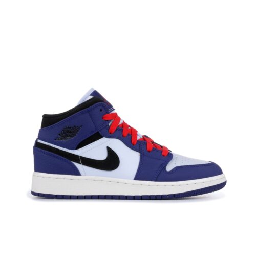 Mens Jordan 1 Mid Se Deep Royal Blue/Black (852542 400)