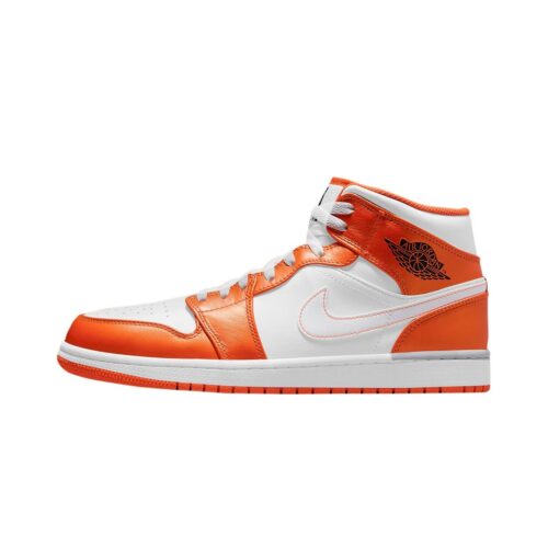 Mens Jordan 1 Mid Se Metallic Orange Electro Orange/Black-White (Dm3531 800)