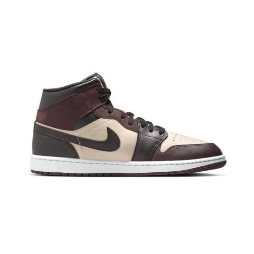 Mens Jordan 1 Mid Se Paris Ymca Velvet Brown/Earth-Sanddrift (Fz4359 200)