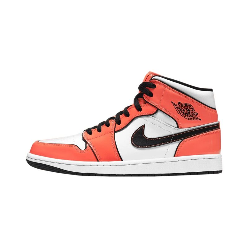 Mens Jordan 1 Mid Se Turf Orange/Black-White (Dd6834 802)