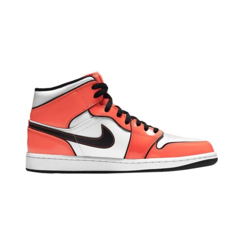 Mens Jordan 1 Mid Se Turf Orange/Black-White (Dd6834 802)