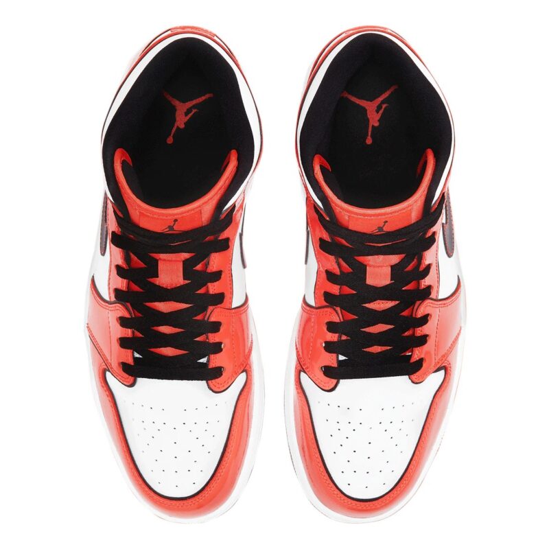 Mens Jordan 1 Mid Se Turf Orange/Black-White (Dd6834 802)