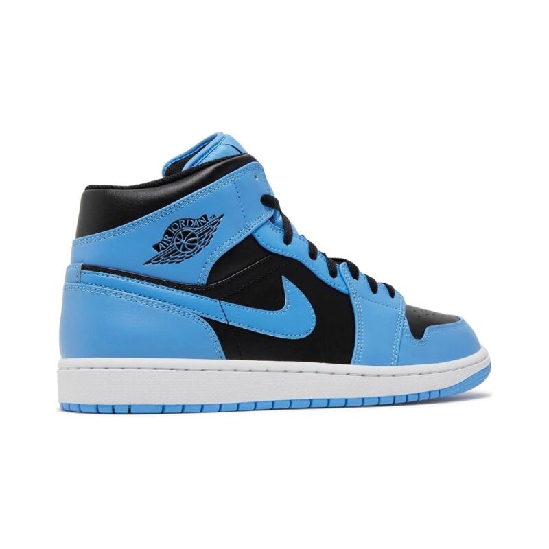 Mens Jordan 1 Mid University Blue/Black-White (Dq8426 401)