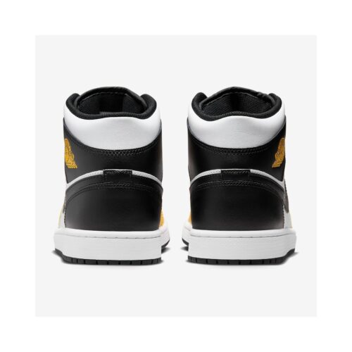 Mens Jordan 1 Mid Yellow Ochre/Black-White (Dq8426 701)