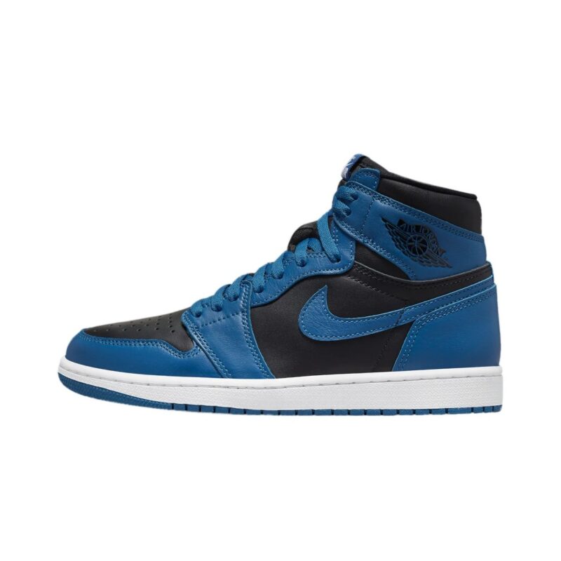 Mens Jordan 1 Retro High Og Dark Marina Blue Black-White (555088 404)