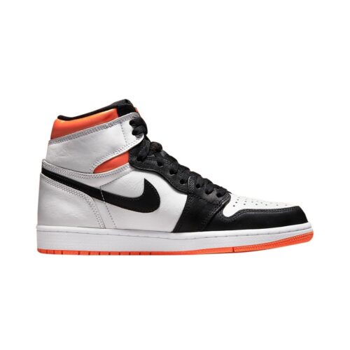 Mens Jordan 1 Retro High Og Electro Orange Wht/Blk-Elect Orange (555088 180)