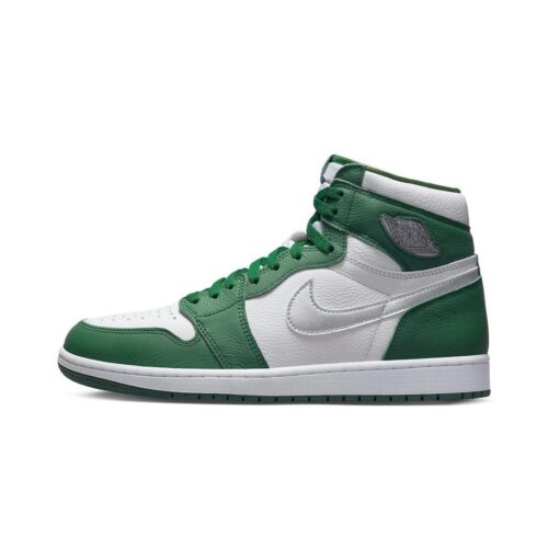 Mens Jordan 1 Retro High Og Gorge Green/Metallic Silver (Dz5485 303)