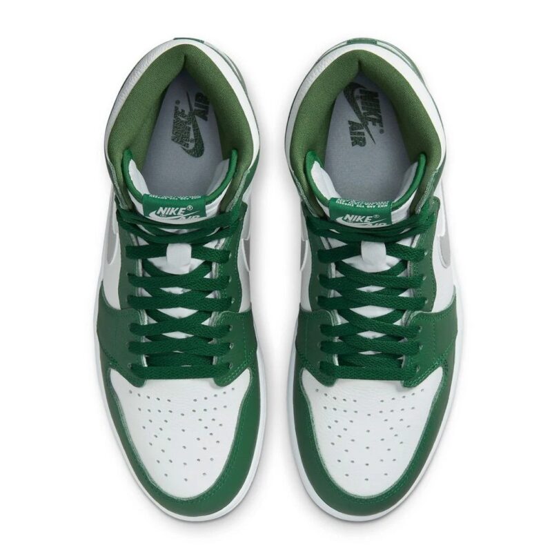 Mens Jordan 1 Retro High Og Gorge Green/Metallic Silver (Dz5485 303)