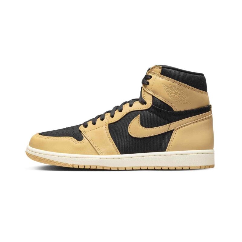 Mens Jordan 1 Retro High Og Heirloom Vachetta Tan/Black-Sail (555088 202)