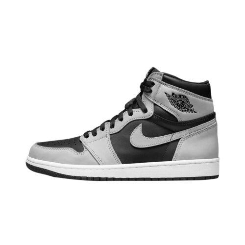 Mens Jordan 1 Retro High Og Shadow 2.0 Black/Lt Smoke Grey-White (555088 035)