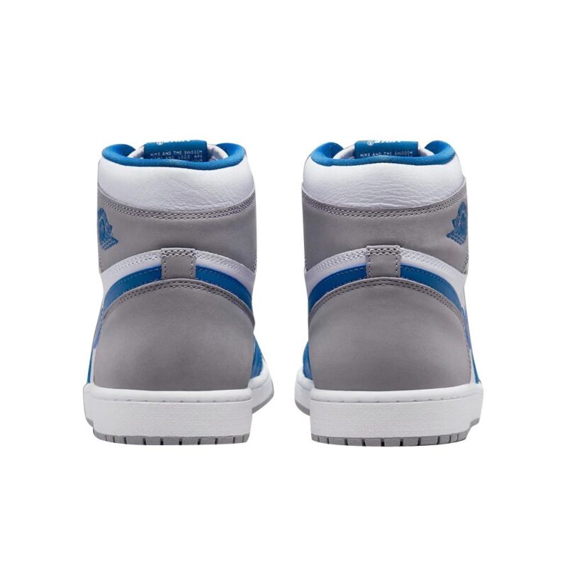 Mens Jordan 1 Retro High Og True Blue/White-Cement Grey (Dz5485 410)