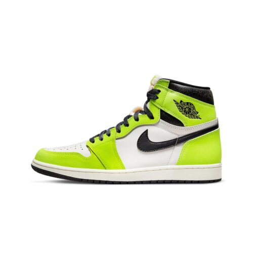 Mens Jordan 1 Retro High Og Visionaire Volt/Black-Sail (555088 702)