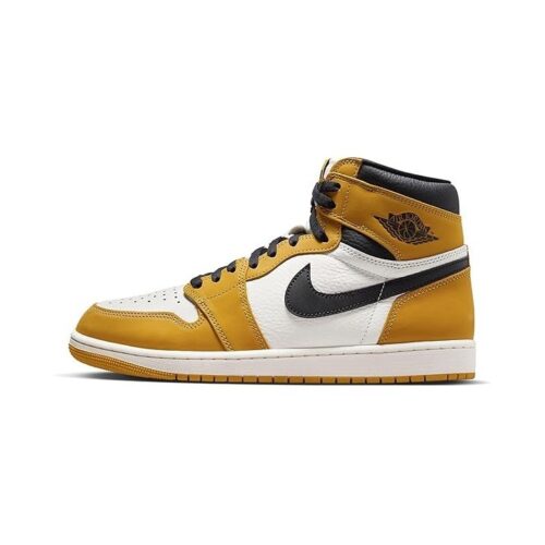 Mens Jordan 1 Retro High Og Yellow Ochre/Black-Sail (Dz5485 701)