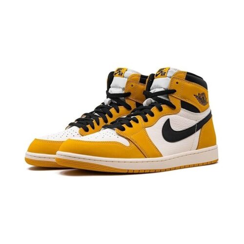 Mens Jordan 1 Retro High Og Yellow Ochre/Black-Sail (Dz5485 701)