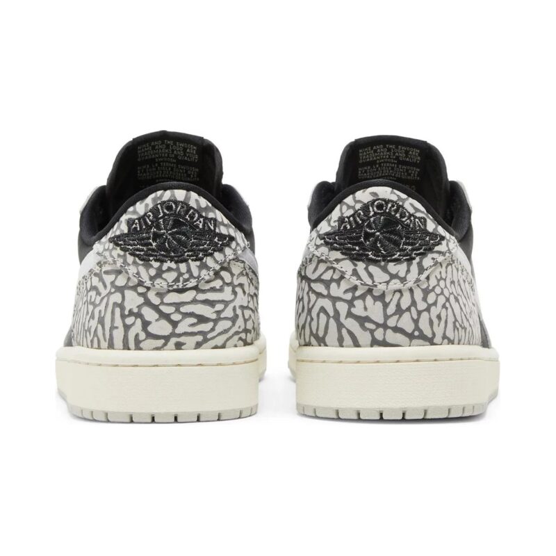 Mens Jordan 1 Retro Low Og Black Cement Blk//Grey/Wht (Cz0790 001)