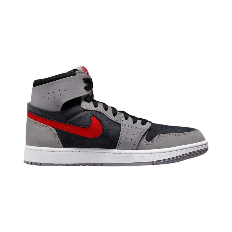 Mens Jordan 1 Zm Air Cmft 2 Black/Fire Red-Cement Grey (Dv1307 060)