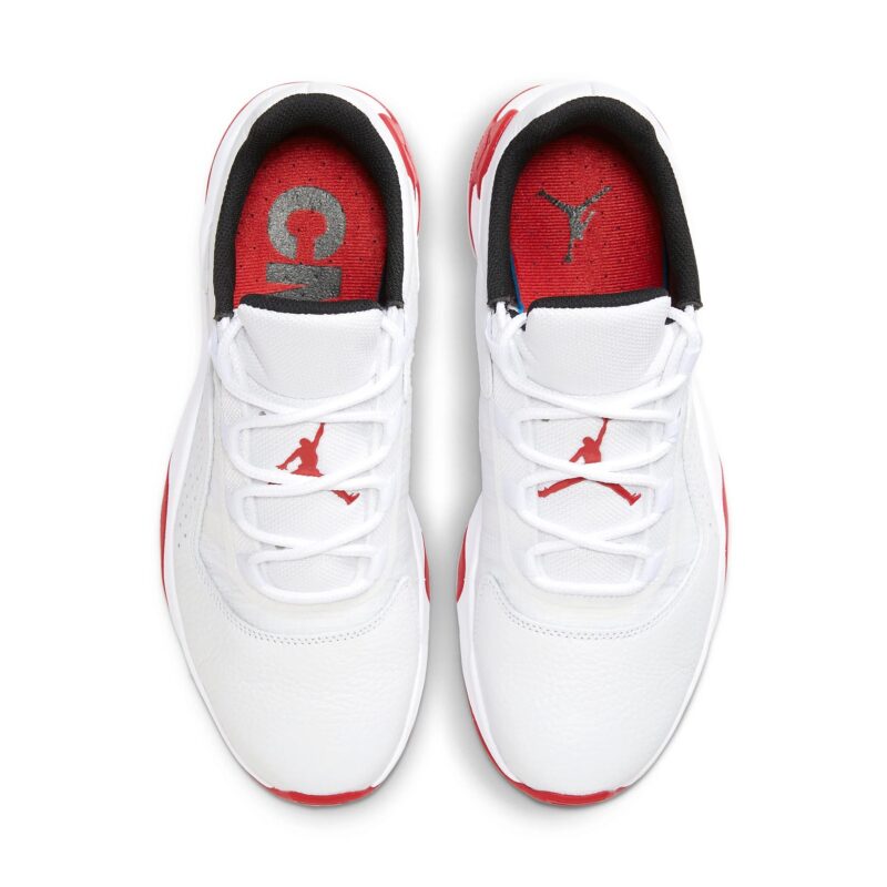 Mens Jordan 11 Cmft Low White/Black-Varsity Red (Cw0784 161)