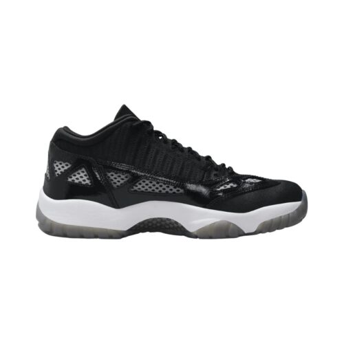 Mens Jordan 11 Retro Low Ie Black/Black-White (919712 001)