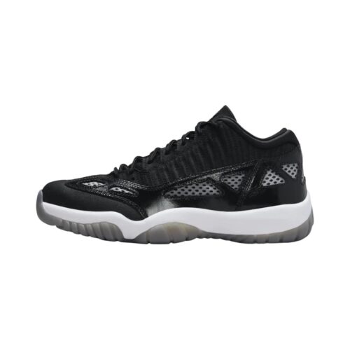 Mens Jordan 11 Retro Low Ie Black/Black-White (919712 001)