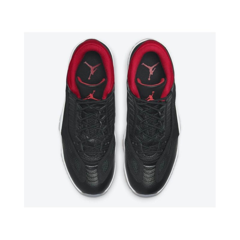 Mens Jordan 11 Retro Low Ie Bred Black/True Red-Multi-Color (919712 023)