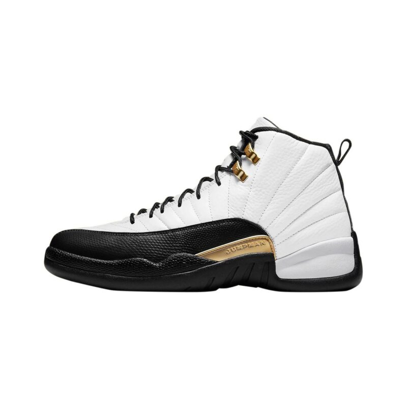 Mens Jordan 12 Retro Royalty White/Metallic Gold-Black (Ct8013 170)