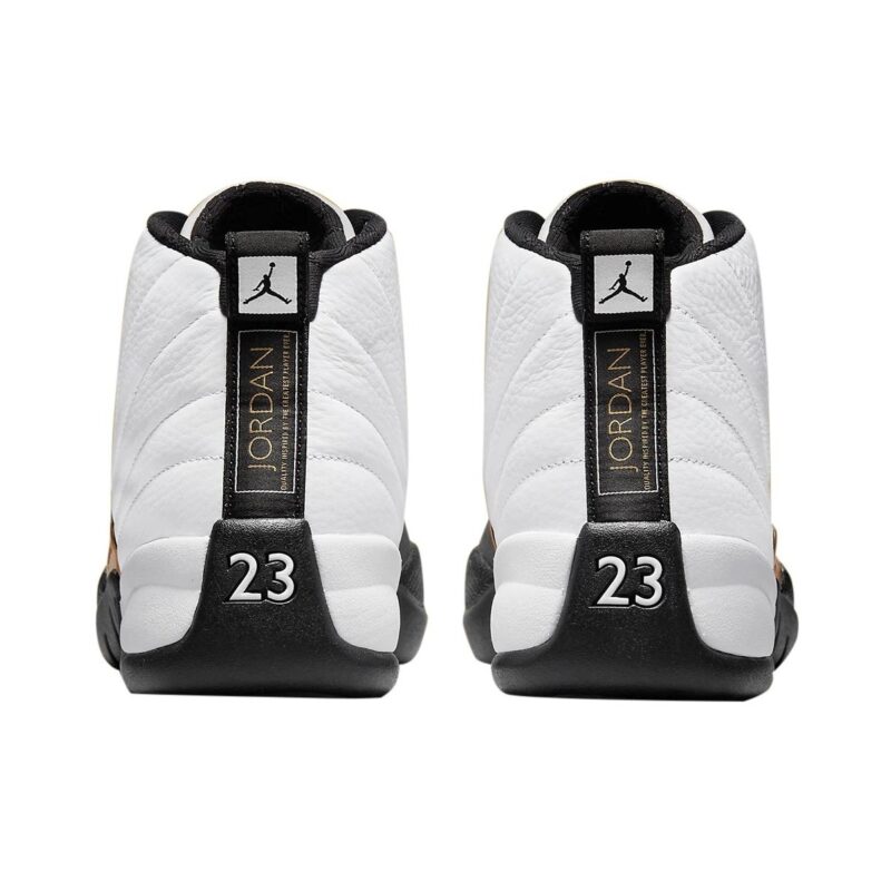 Mens Jordan 12 Retro Royalty White/Metallic Gold-Black (Ct8013 170)