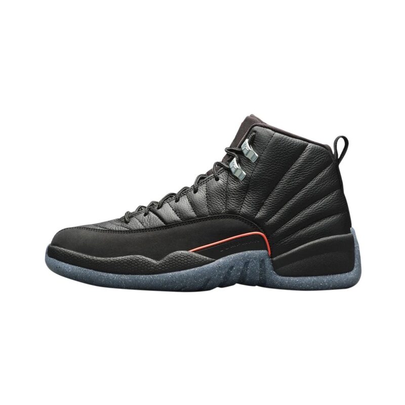 Mens Jordan 12 Retro Utility Black/Black-Bright Crimson (Dc1062 006)