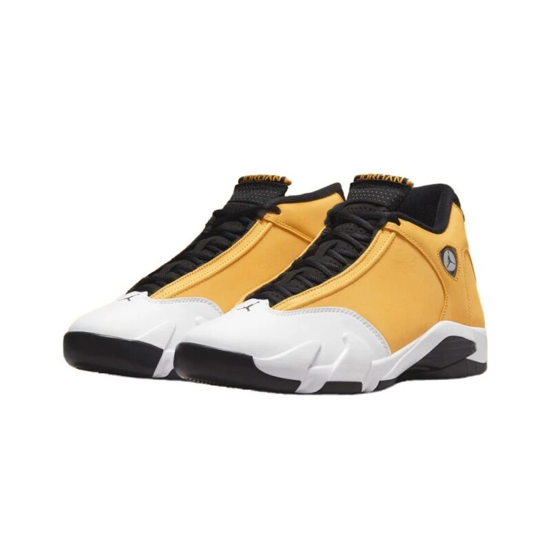 Mens Jordan 14 Retro Light Ginger Light Ginger/Black-White (487471 701)