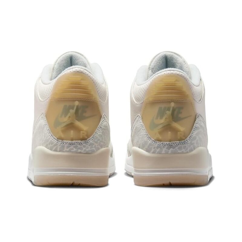 Mens Jordan 3 Retro Craft Ivory/Grey Mist-Cream (Fj9479 100)