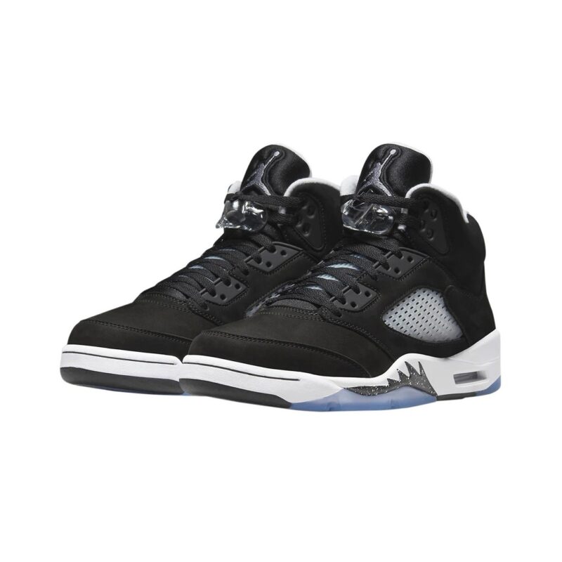 Mens Jordan 5 Retro Moonlight Black/Cool Grey-White (Ct4838 011)