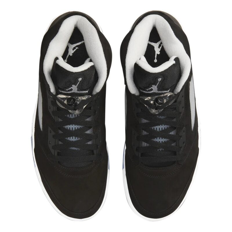 Mens Jordan 5 Retro Moonlight Black/Cool Grey-White (Ct4838 011)