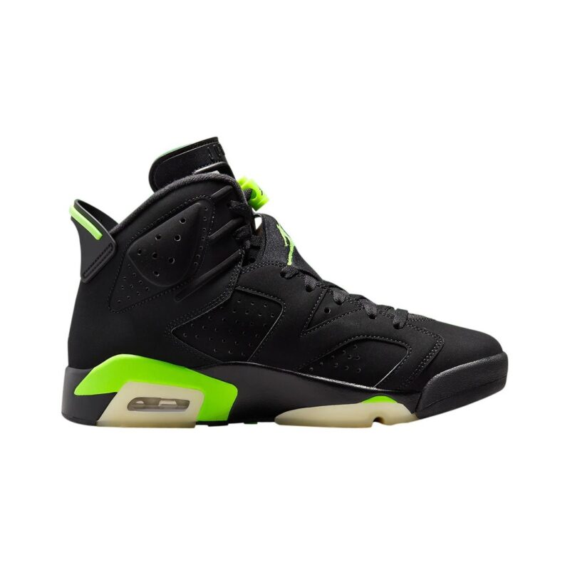 Mens Jordan 6 Retro Electric Green Black/Electric Green (Ct8529 003)