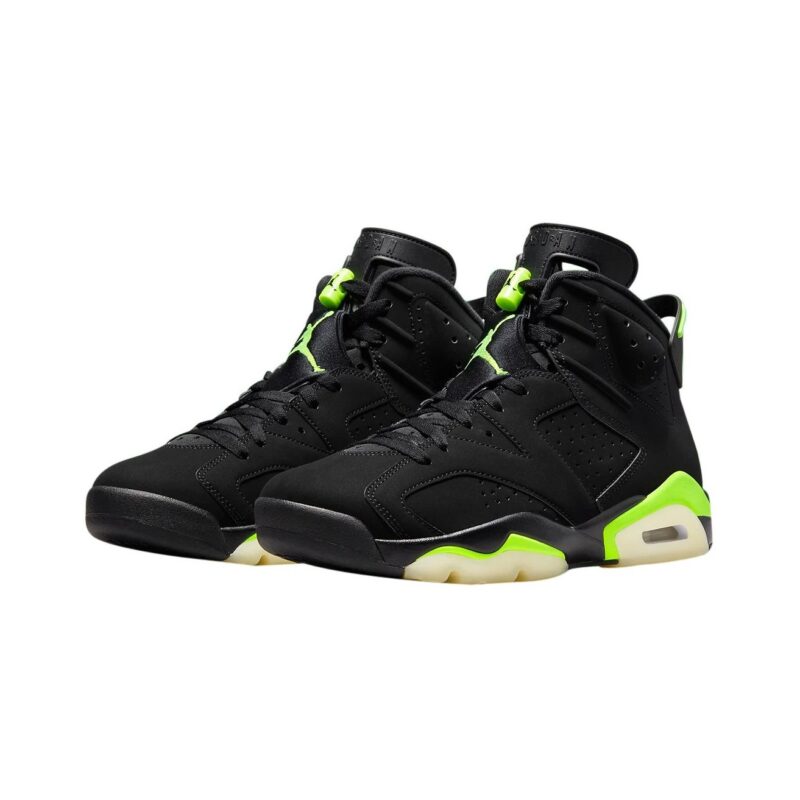 Mens Jordan 6 Retro Electric Green Black/Electric Green (Ct8529 003)