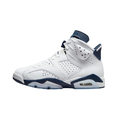 Mens Jordan 6 Retro Midnight Navy White/Midnight Navy (Ct8529 141)