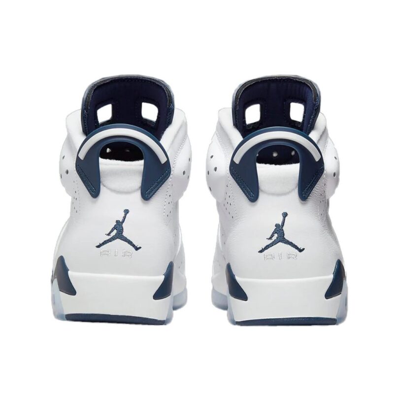 Mens Jordan 6 Retro Midnight Navy White/Midnight Navy (Ct8529 141)