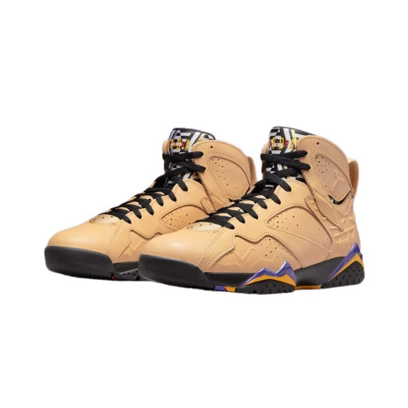 Mens Jordan 7 Retro Afrobeats Vachetta Tan/Black-Taxi (Dz4729 200)